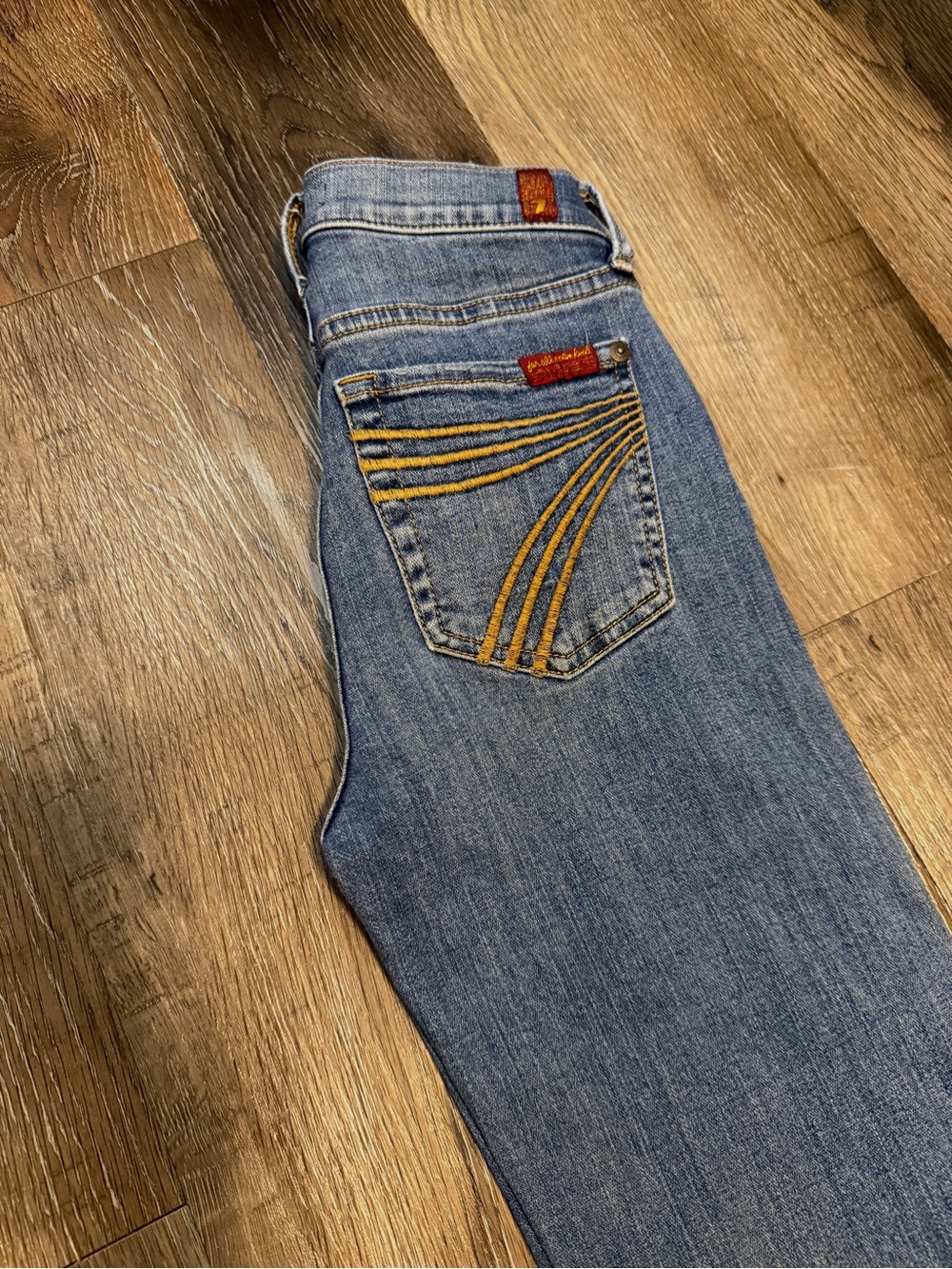 7 For All Mankind Dojo Jeans 7FAMK - Picture 4 of 7
